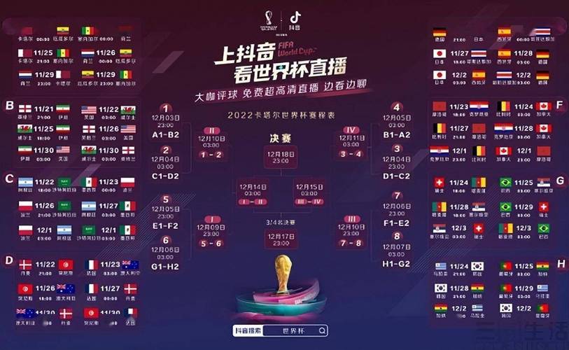 2022世界杯直播在哪里观看
